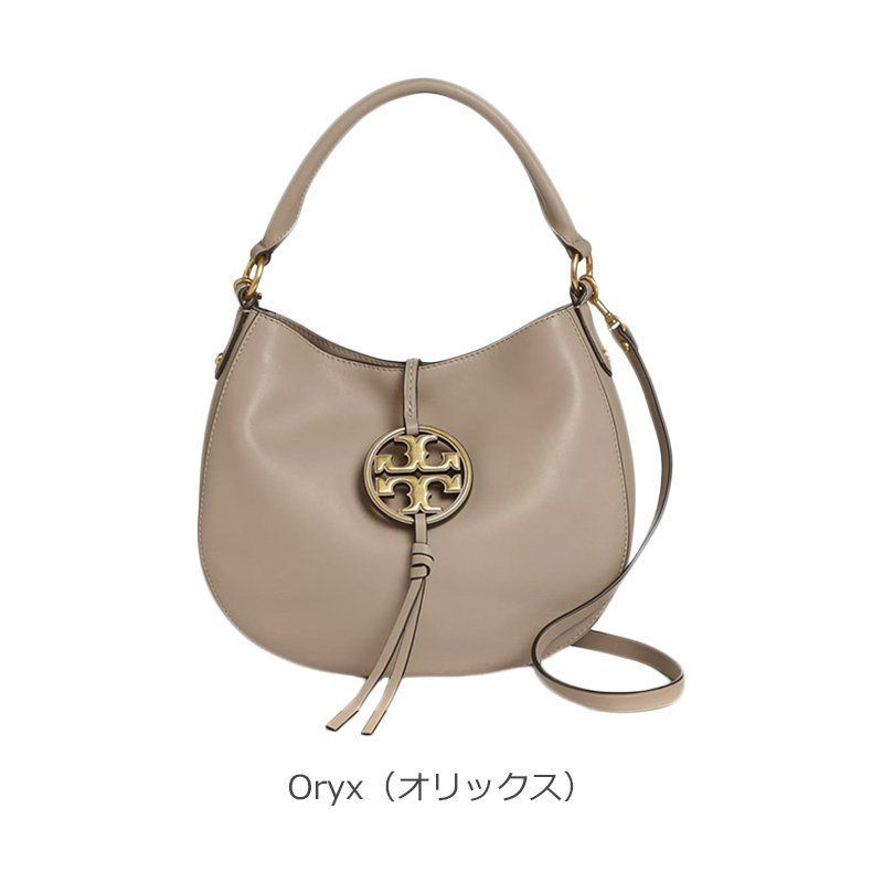 トリーバーチ バッグ 2WAYバッグ Tory Burch ミラー メタルロゴ ミニ ホーボー Mini Miller Leather Hobo  Bag ショルダーバッグ ハンドバッグ - メルカリ