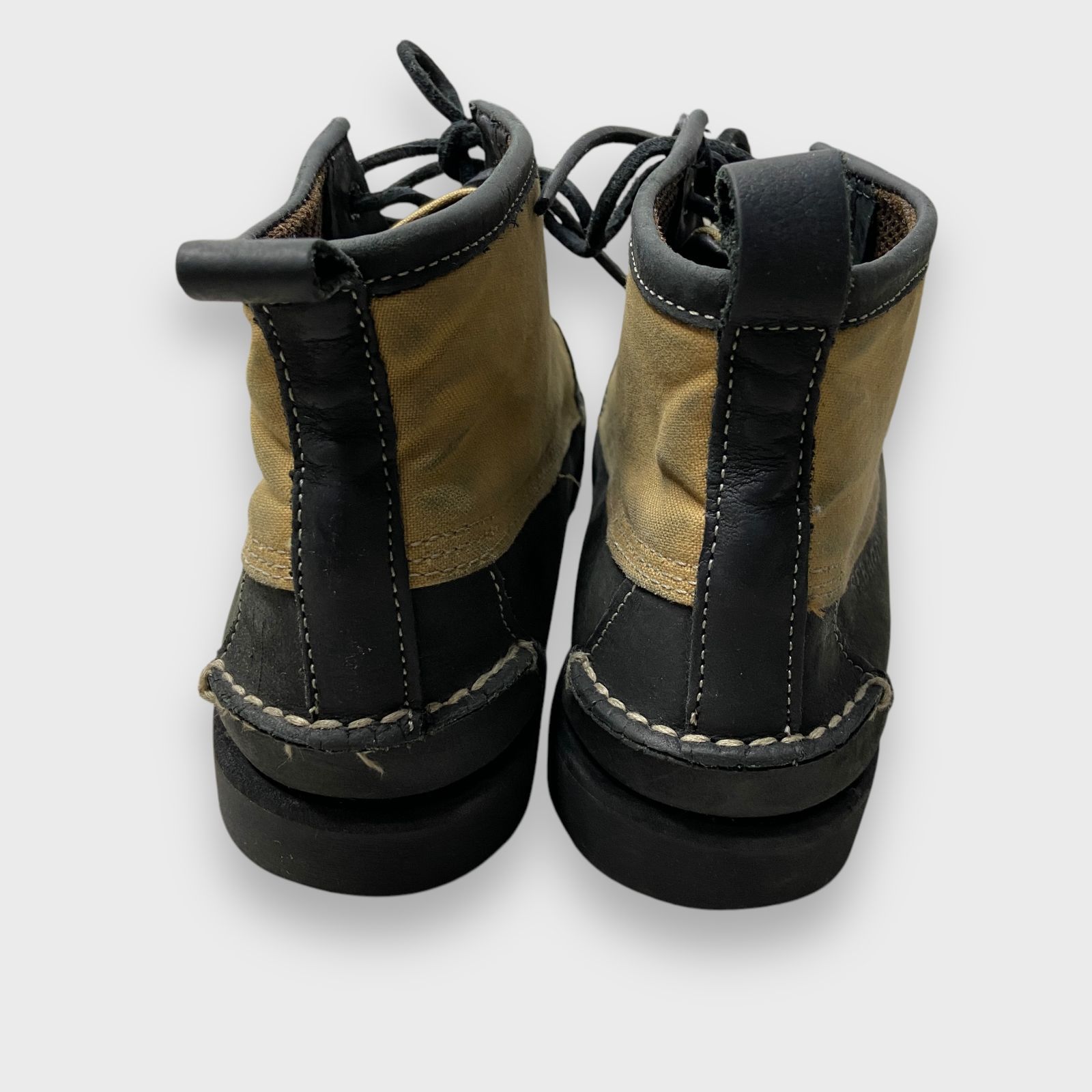SEBAGO×FILSON モカシンシューズ SEBAGOセバゴ×FILSONフィルソン レザー×ワックスコットン