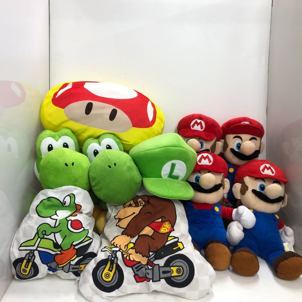 スーパーマリオぬいぐるみ　10体まとめ売 スーパーマリオぬいぐるみ 10体まとめ売 - メルカリ