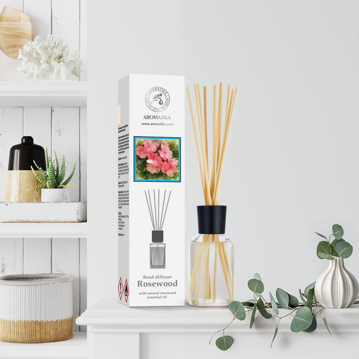 在庫セール】ローズウッド・100ml ・Reed Diffuser ローズウッド