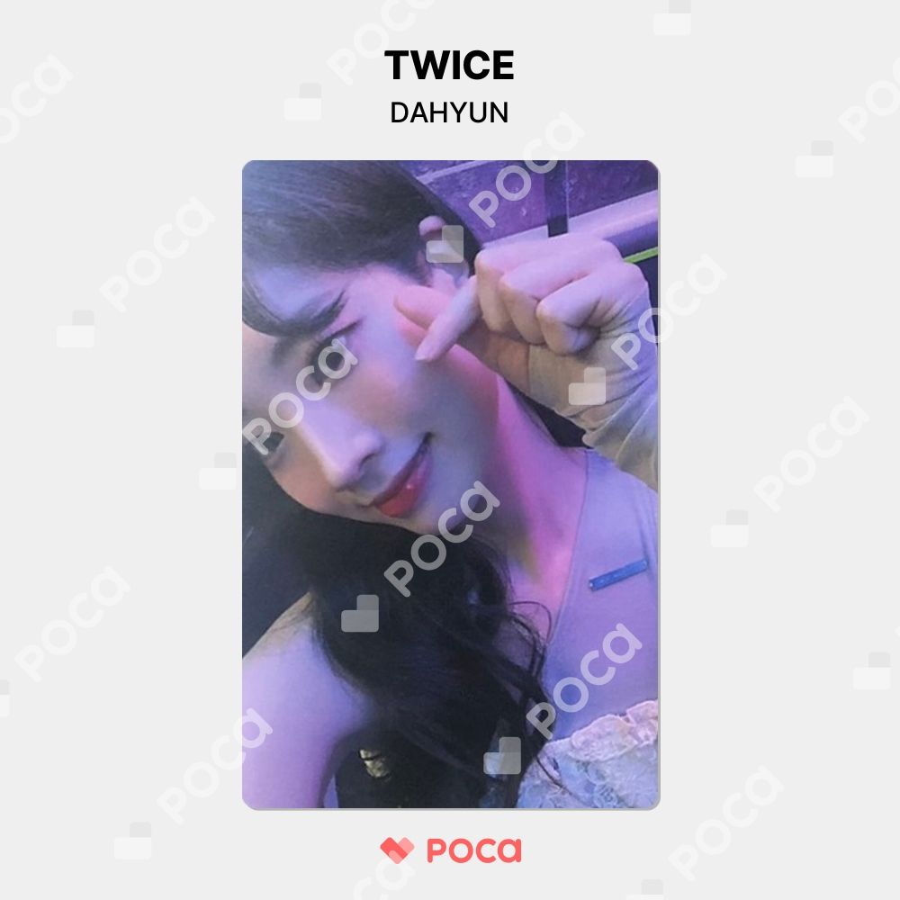 TWICE ダヒョン トレカ BETWEEN 1&2 MUSICPLANT 特典 公式