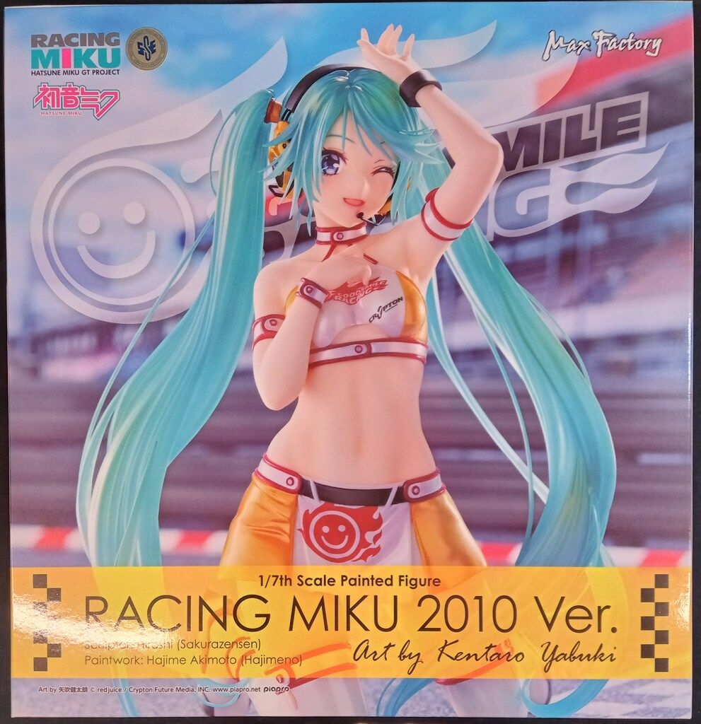 マックスファクトリー 1/7スケールフィギュア VOCALOID レーシングミク 2010ver. art by 矢吹健太郎 PVC