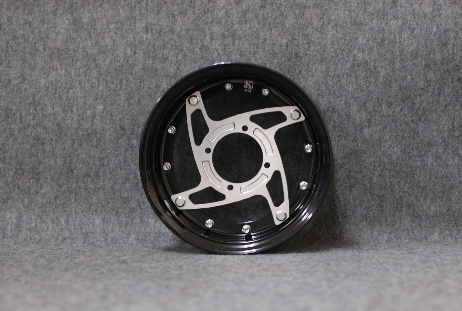 KEPSPEED モンキー用【ブラックアルマイト】10インチ4.0Jワイド