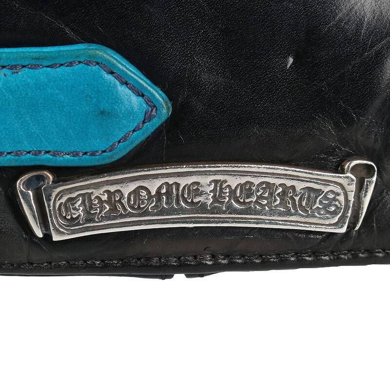 クロムハーツ NECK FRNT マルチパッチ付きシザーケースショルダー  