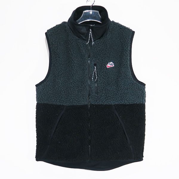 NIKE ナイキ M HE WINTER VEST CD3143-045 ウインター ベスト ブラック トップス ボア フリース サイズL marz