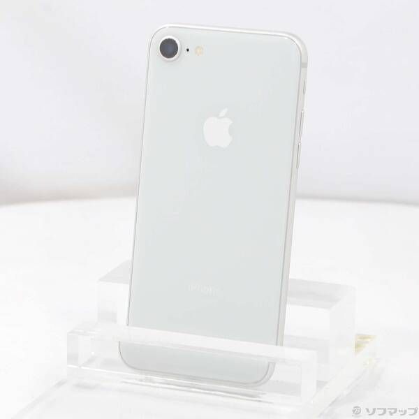 中古品〕 iPhone8 64GB シルバー MQ792J／A SIMフリー【377