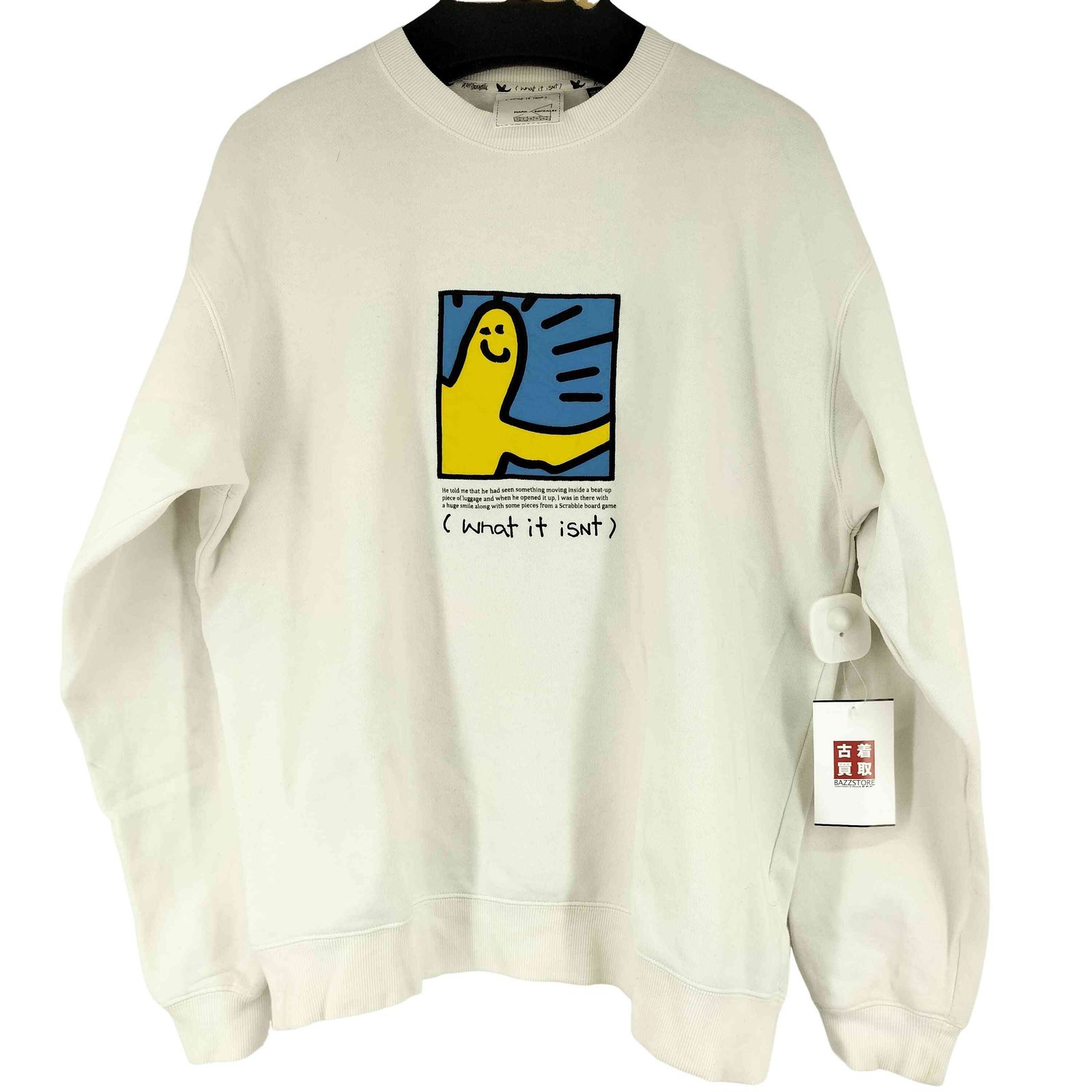 マークゴンザレス Mark Gonzales バック刺繍 クルースウェット メンズ