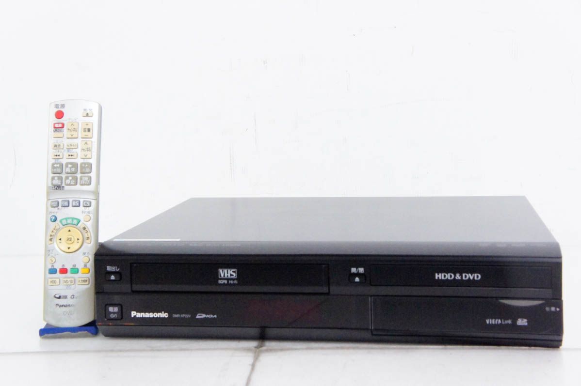 Panasonicパナソニック HDD内蔵DVDレコーダー DIGAディーガ 地デジ対応 HDD250GB DMR-XP22V-K
