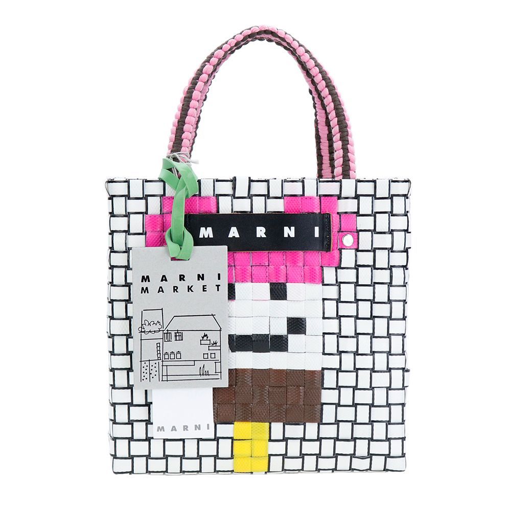 マルニ バッグ MARNI ジャージーハンドル バスケット JERSEY