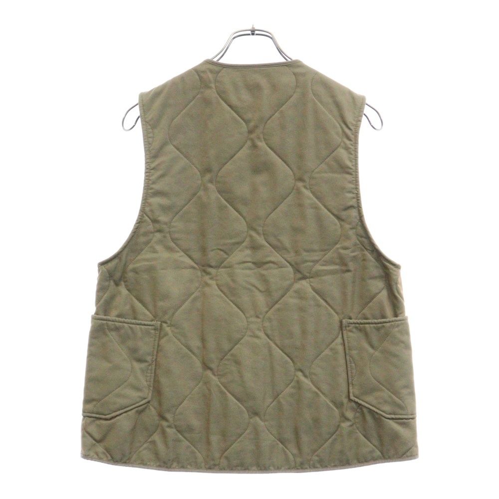 A16609 美品 エンジニアードガーメンツ ユーティリティベスト カーキ S ENGINEERED GARMENTS〉ユーティリティ性の高い定番ベスト