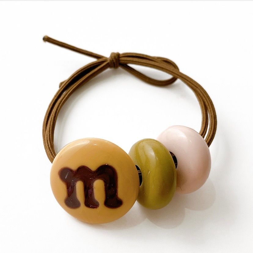 5本セット】mチョコ ヘアゴム 5色セット m&m マーブルチョコ 髪ゴム かわいい カラフル ブレスレット 5個入り プチプラ まとめ売り -  メルカリ