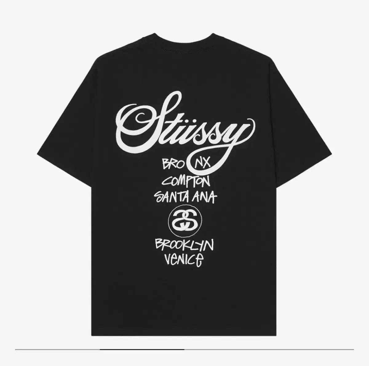 ❗️期間限定SALE❗️ステューシー ワールド ツアーロングTシャツ ブラックXXL 美品 STUSSY ステューシー ワールドツアー 長袖Tシャツ ロンT