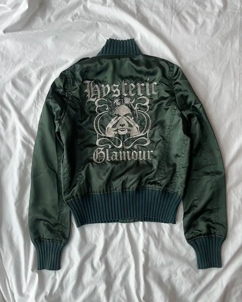 bq28 ヒステリックグラマー  スカジャン レディース カーキ bq28 ヒステリックグラマー スカジャン レディース カーキ bq28