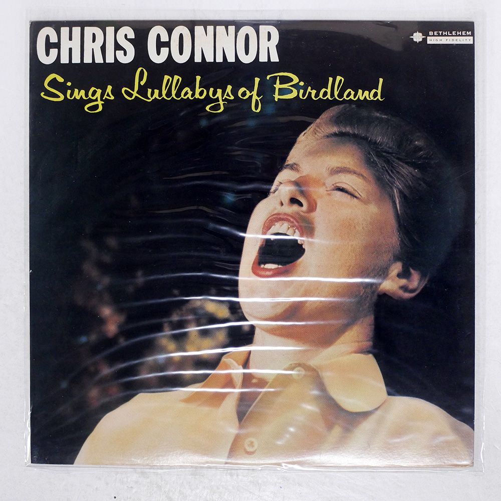 ★US初期盤！MONO★クリス・コナー/バードランドの子守唄/LPレコード CHRIS CONNOR / Lullabys Of Birdland (LP) / Bethlehem