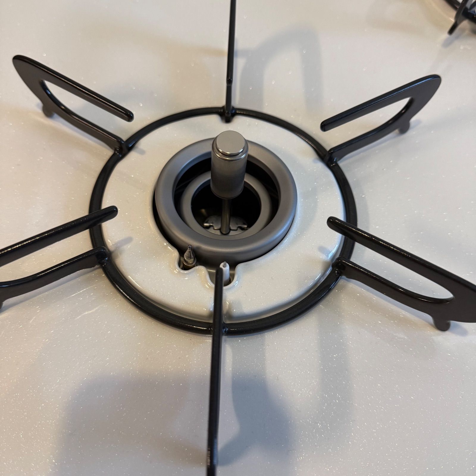 システムキッチン用ビルトインコンロ パールホワイト