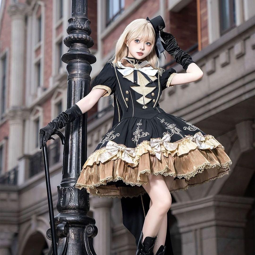 ミリタリーロリータ ミリロリ 軍服ロリータセット 最終価格 ミリタリーロリータ ミリロリ 軍服ロリータセット 最終価格