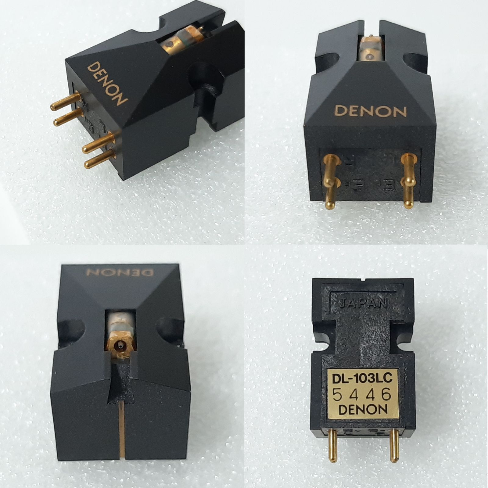 MCカートリッジ DENON DL-103LC II 中古 音出しOK DENON MC