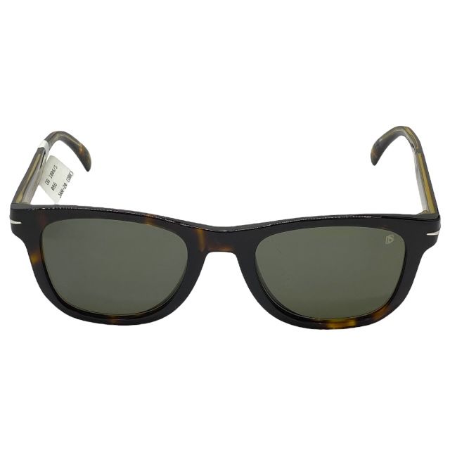 デイヴィッド ベッカム DB 1006 S 086QT 50 22 145 サングラス アイウェア スクエアフレーム ブラウン べっ甲 ロゴ DAVID BECKHAM