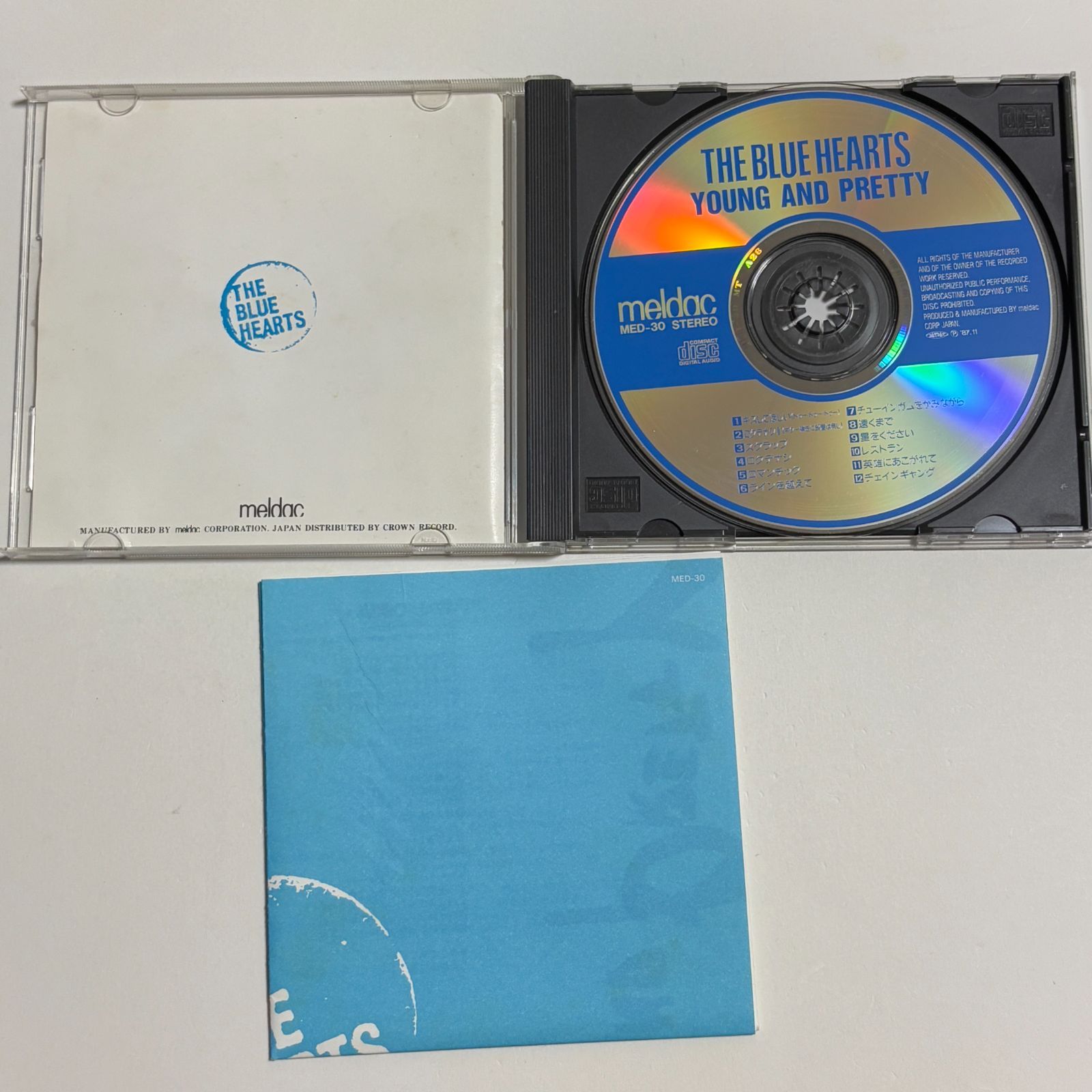 音楽 ブルーハーツ 美品8CD BOX ボックス ヤング＆プリティートレイン 等 Amazon.co.jp: ザブルーハーツ ヤング ＆ プリティ 廃盤国内盤CD