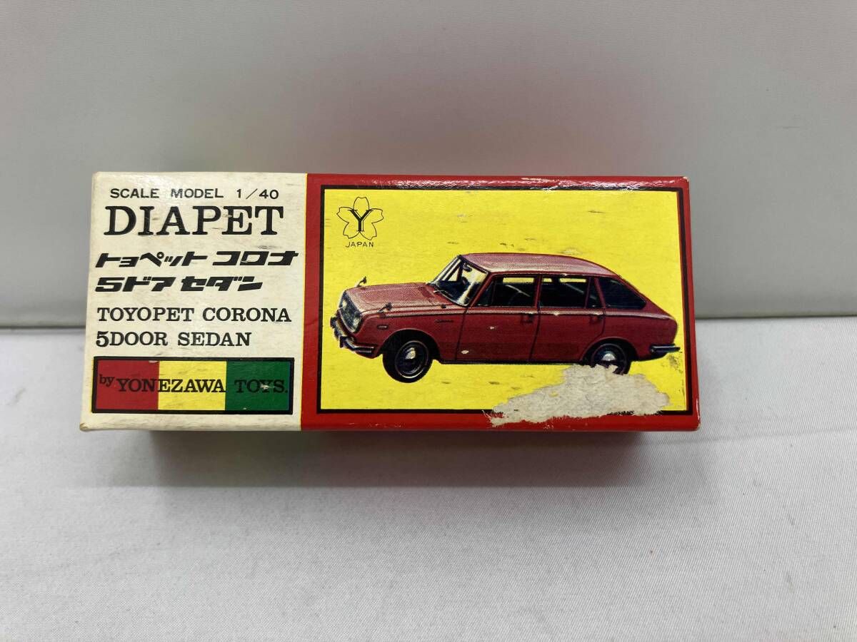 ダイヤペット当時物日本製☆No.146トヨペットコロナ5ドアセダン1965年発売 ダイヤペット トョペット コロナ 5ドア セダン ペット ドア