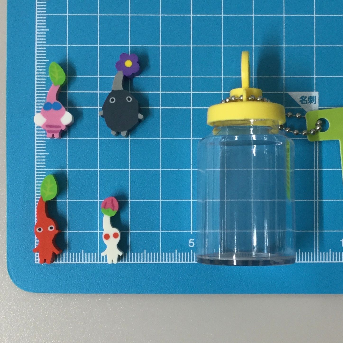 g033【新品・未使用品】ピクミン3 デラックス つめつめ消しゴム 黄