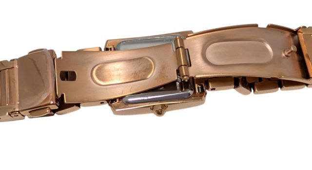 Lunage ダイヤモンド装飾 ローズゴールド腕時計　AD018 Lunage ダイヤモンド装飾 ローズゴールド腕時計 AD018 - メルカリ