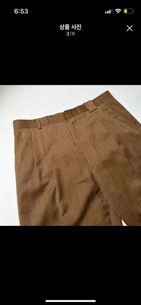 33 クリスチャン DIOR(ディオール) ウール ツータック スラックス