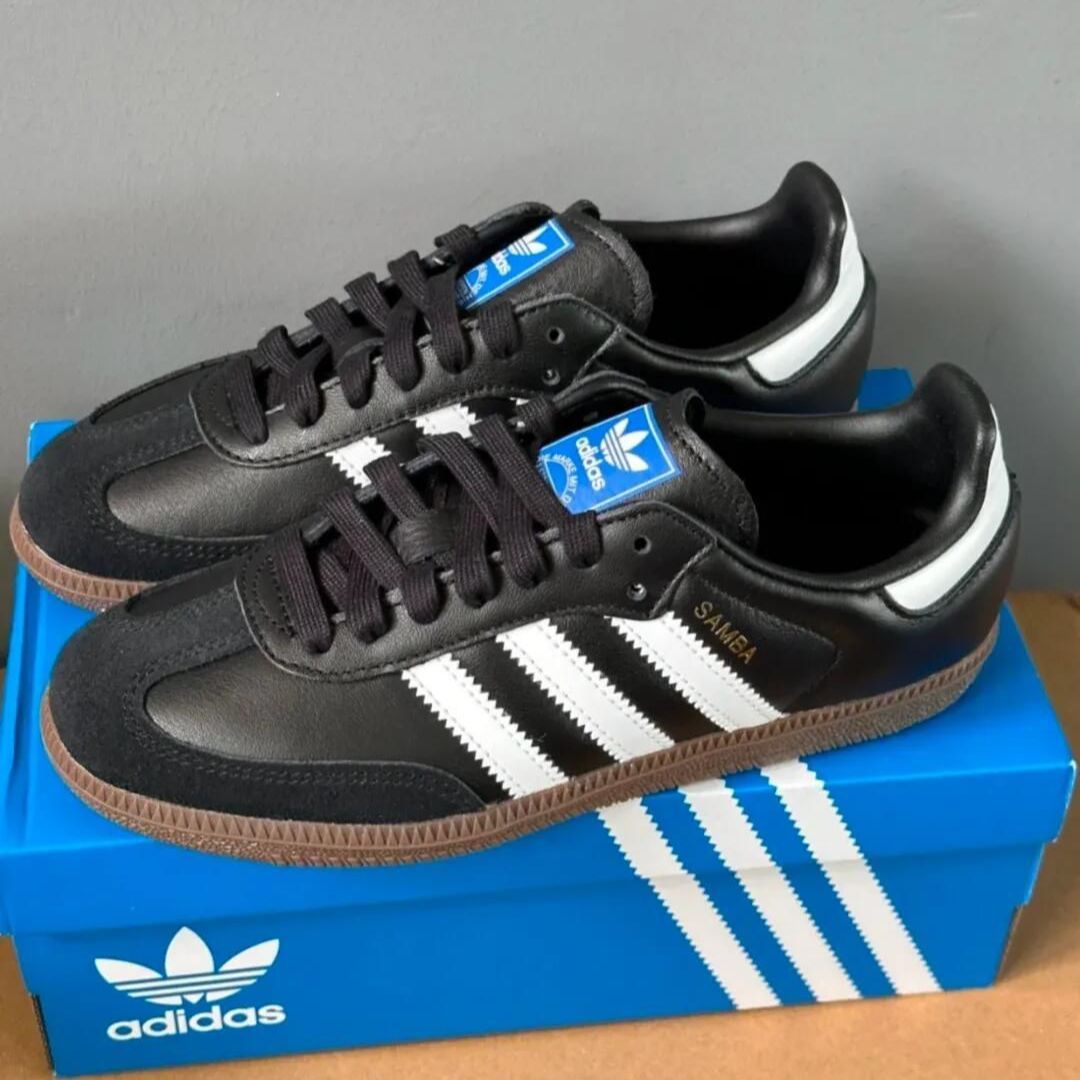 新品未使用 adidasアディダス サンバ Samba OG ブラック White Gum Adidas Originals Samba black 男女兼用