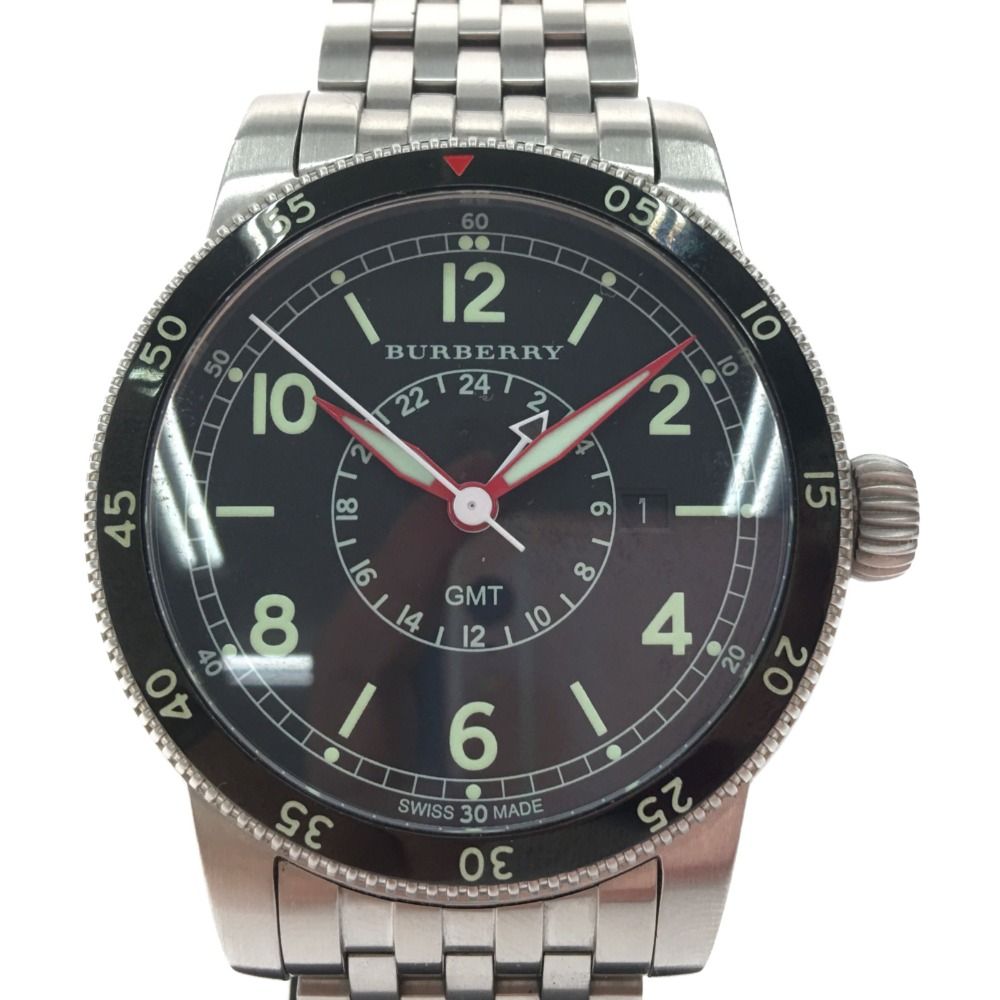 BURBERRY バーバリー メンズ腕時計 クGMT GMT THE UTILITARIAN ユーティリテリアン BU7866 - なんでも