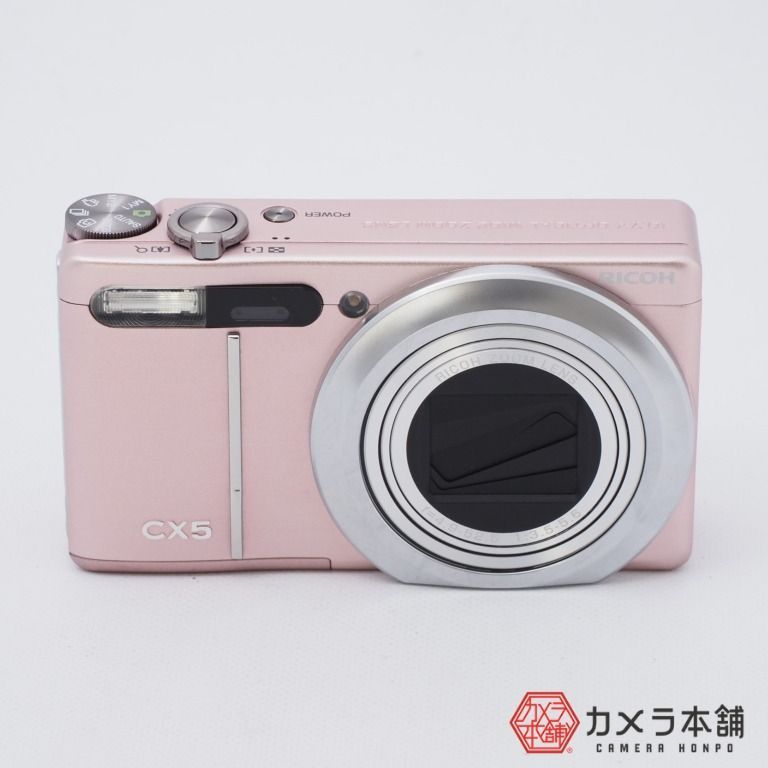 CX5 RICOH リコー デジタルカメラ ピンク 公式通販 ローズピンク