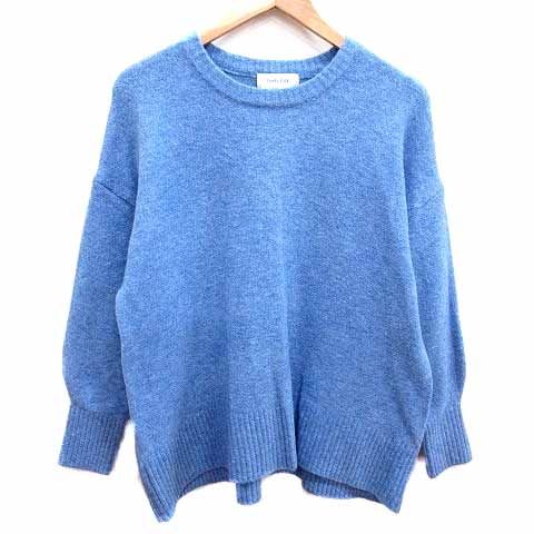 SIMPLICITE シンプリシティエ グリーン　ニット　編み込み　フリーサイズ SIMPLICITE シンプリシティエ グリーン ニット 編み込み