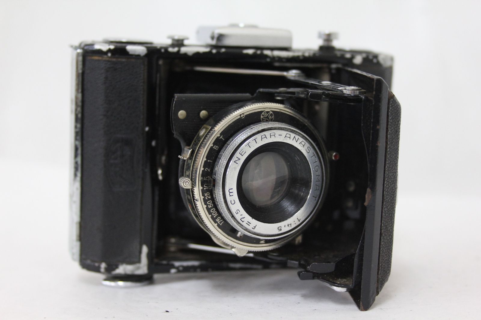 品 ツァイスイコン Zeiss Ikon Nettar 515 7.5cm F4.5 蛇腹カメラ M5701