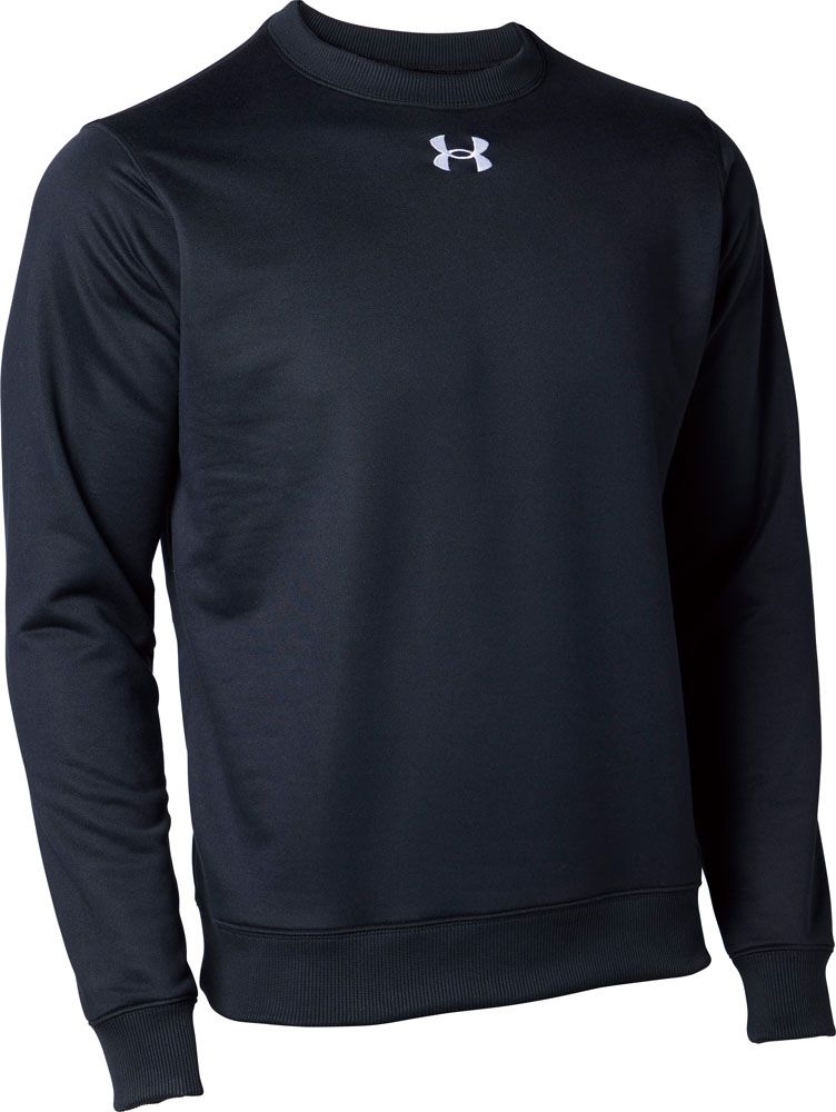 アンダーアーマー UNDER ARMOUR UA チーム ストーム スウェット クルー メンズ レディース フードなし ジム トレーニング スポーツウェア 運動 ランニング ウォーキング 部活 長袖 1375827 001 BLACK