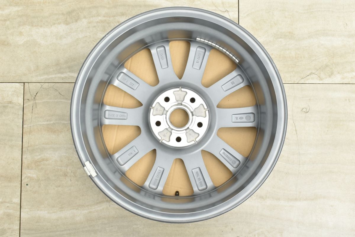 MAZDA3 純正ホイール 18×7J+45 4本 新車外し ブラックメタリック