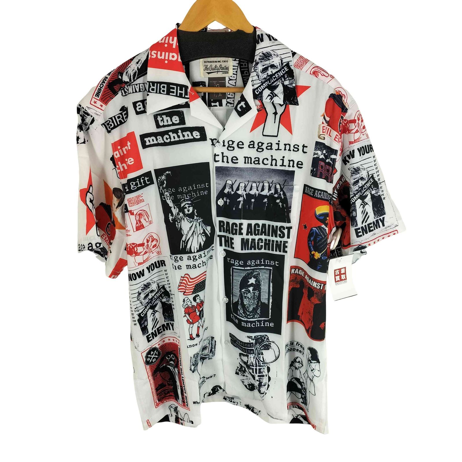 RAGE AGAINST THE MACHINE アロハシャツ WACKO MARIA x Rage Against The Machine Hawaiian Shirts