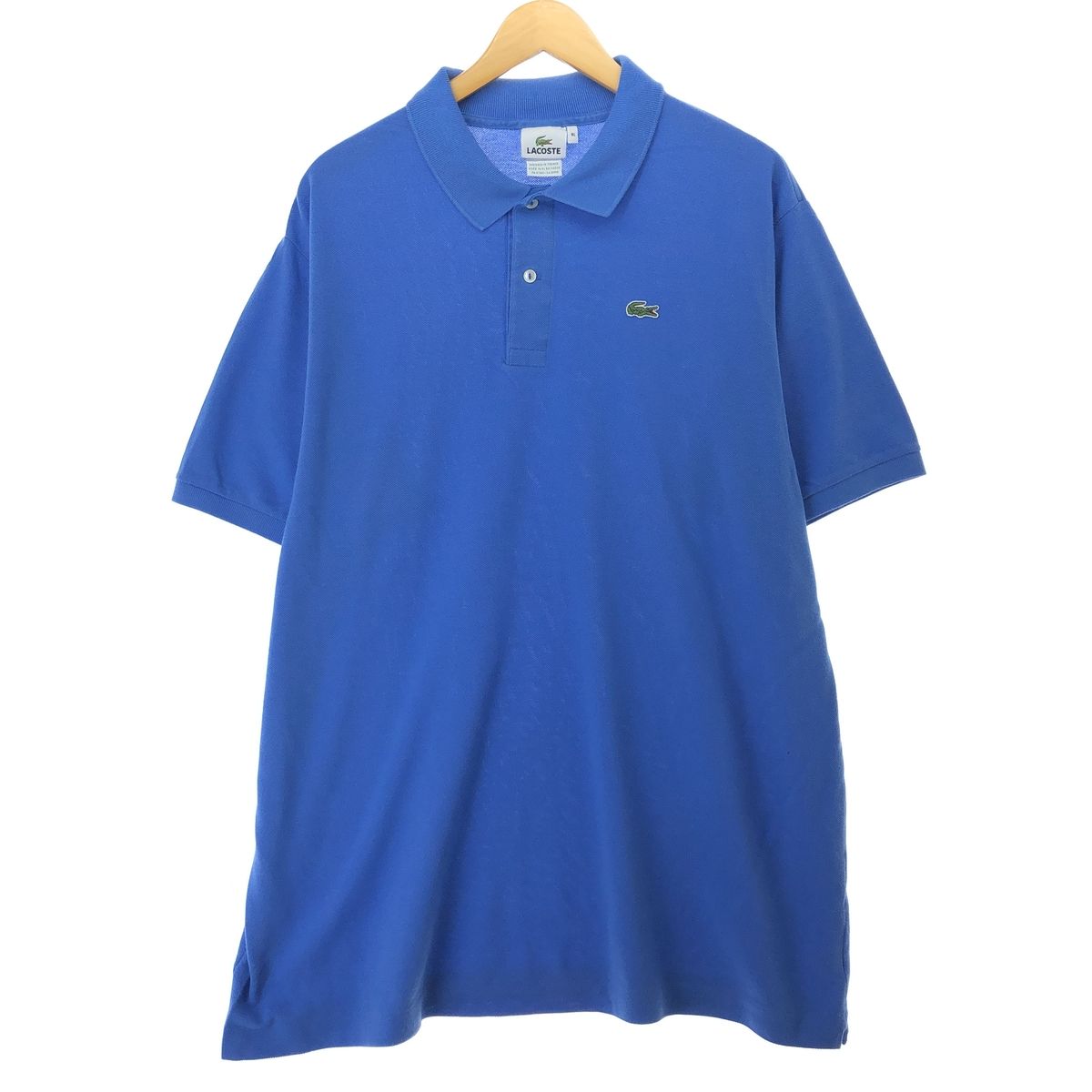 古着 ラコステ LACOSTE フランス企画 半袖 ポロシャツ 8L メンズXL/eaa410704