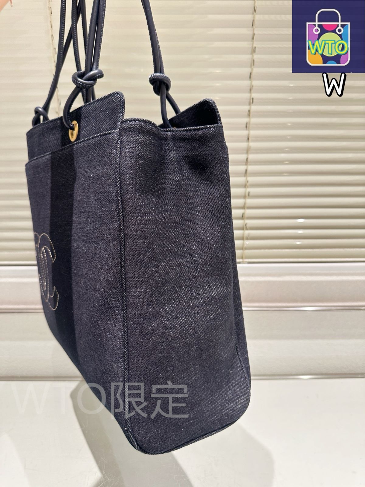【ヴィンテージ感が可愛い】CHANEL★トートバッグ★たっぷり収納 ヴィンテージ CHANEL デニムトートバッグ - 大人気アンティーク