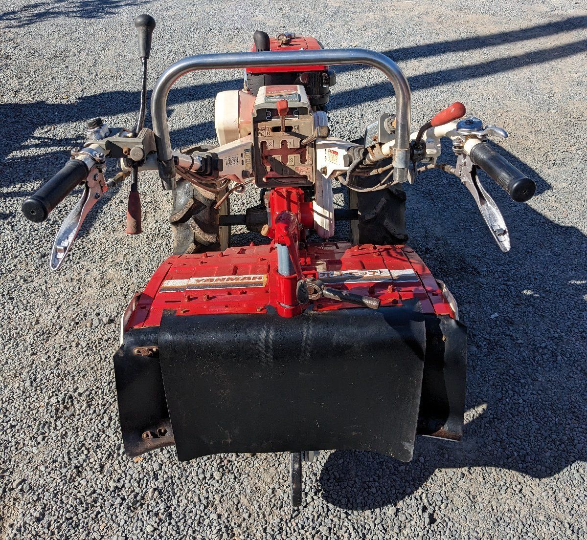 鹿児島発 セル始動 ヤンマー8.5馬力 ディーゼル耕運機YA85