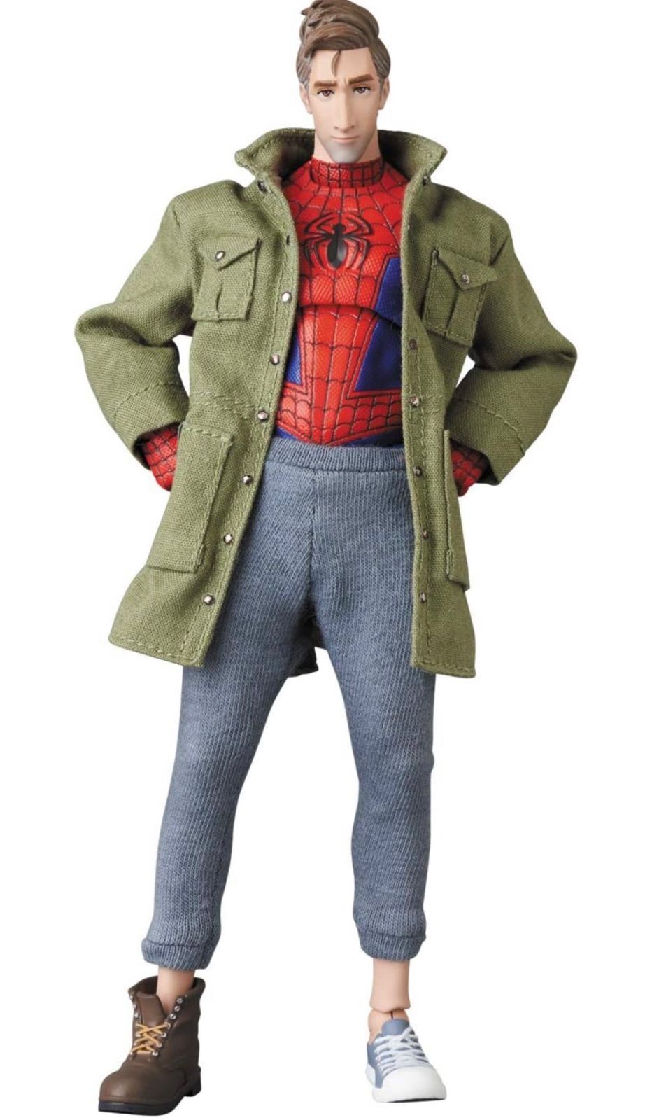 新品未開封 マフェックス No.235 MAFEX SPIDER-MAN MAFEX No.235 SPIDER-MAN (Peter B. Parker) RENEWAL Ver