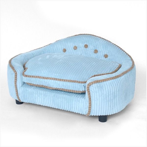 ペット用ベッド ソファ 犬用 猫用 MARRON マロン BL ブルー 代引不可