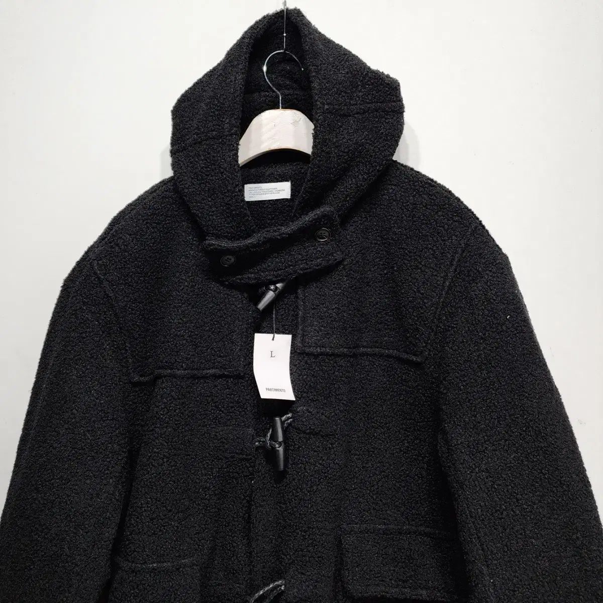 パルティメント PARTIMENTO 3MシンサレートボアフリースダッフルコートL