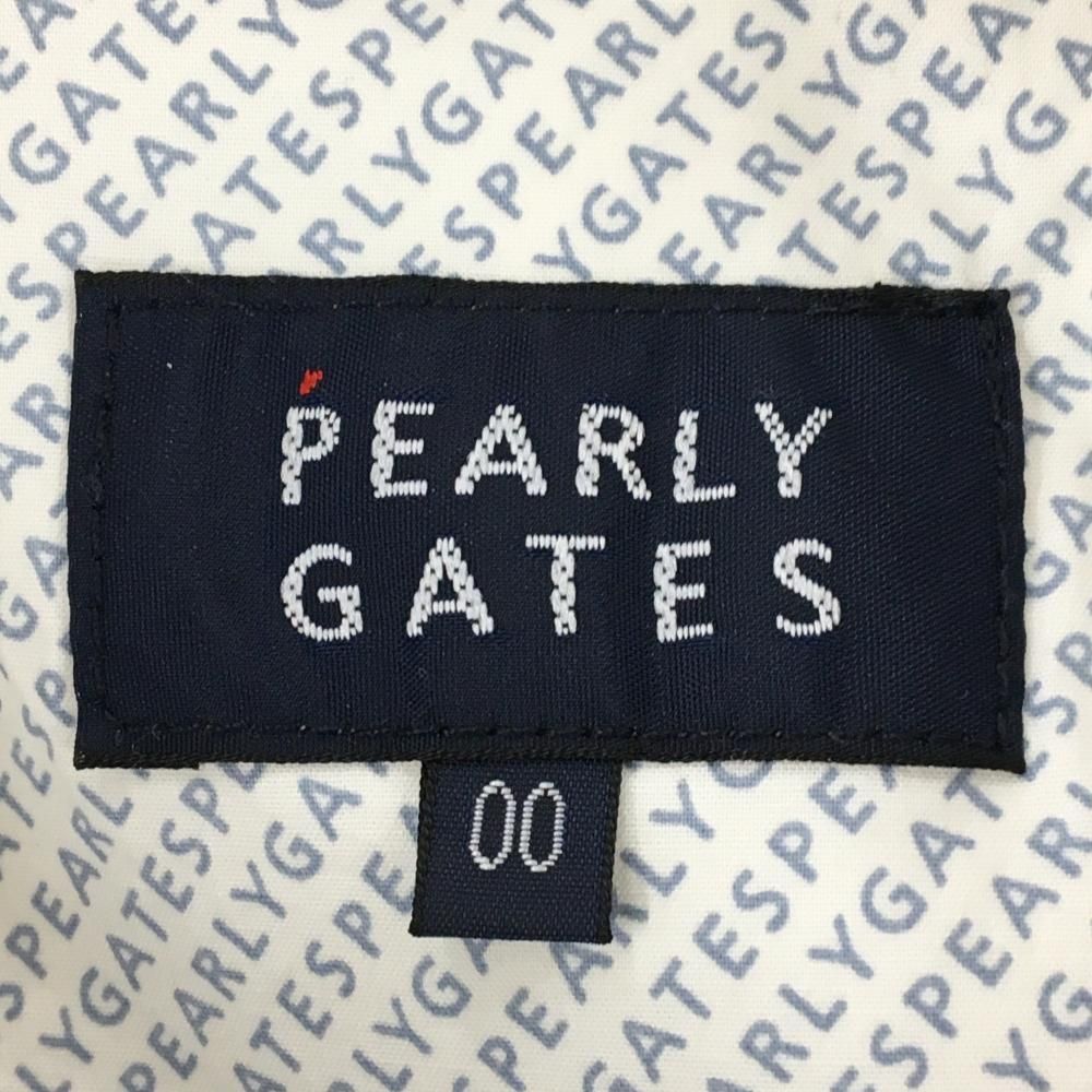 PEARLY GATES - 【超美品】パーリーゲイツ スカート 白 無地 ロゴ刺しゅう レディース 00(XS) ゴルフウェア 2023年モデル PEARLY GATES 超美品】パーリーゲイツ スカート 白 無地 ロゴ刺しゅう