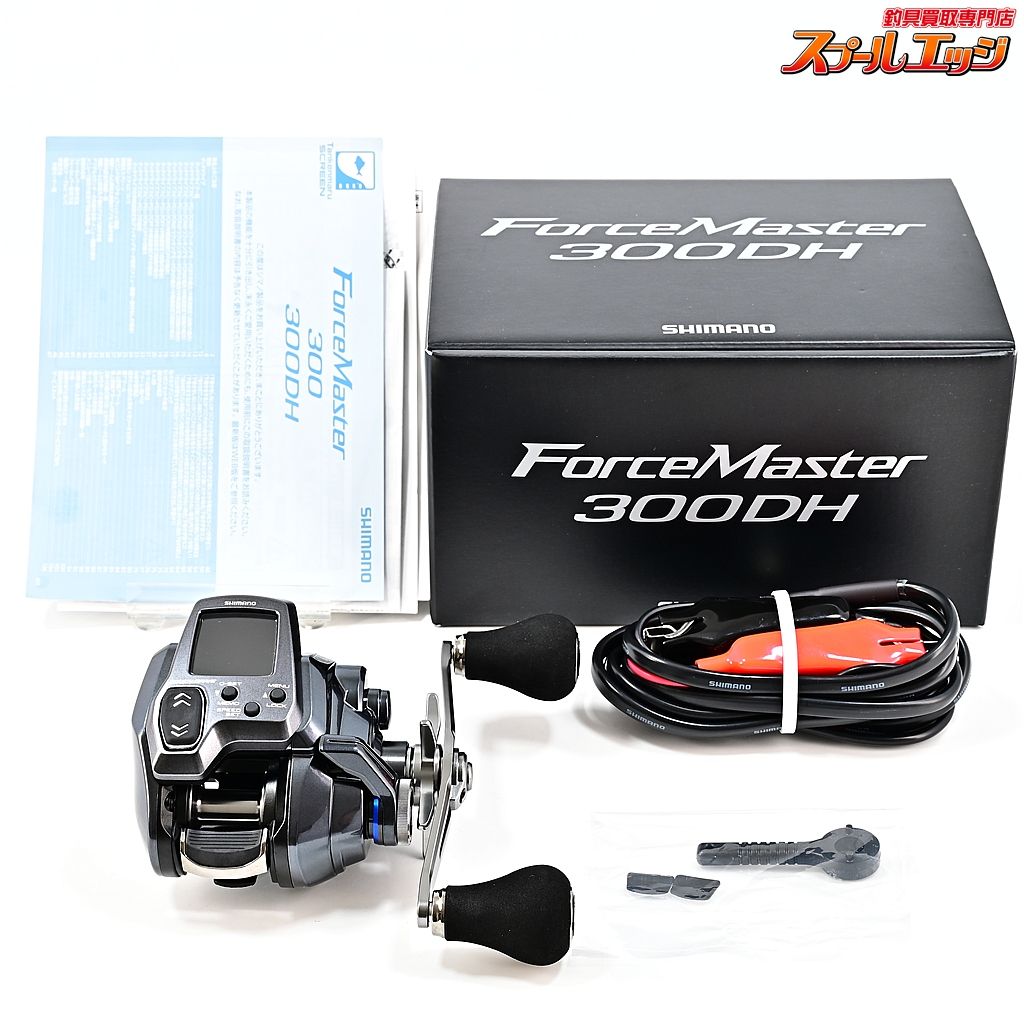シマノ 25フォースマスター 300DH 使用距離0km 使用0時間 SHIMANO FORCE MASTER m42603