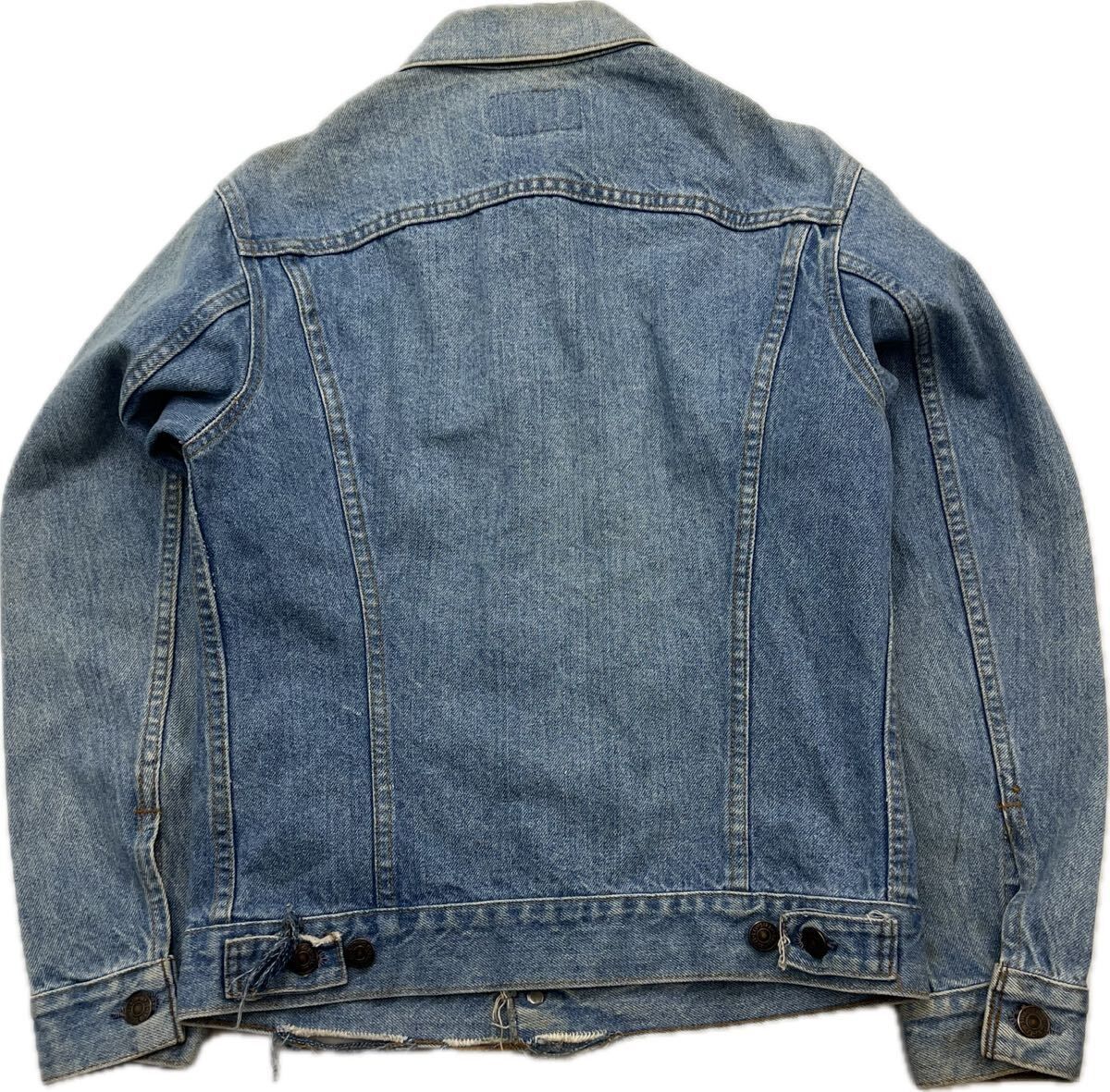 80s ☆ LEVIS ☆ リーバイス 70506-0214 USA製 ダメージ デニム 