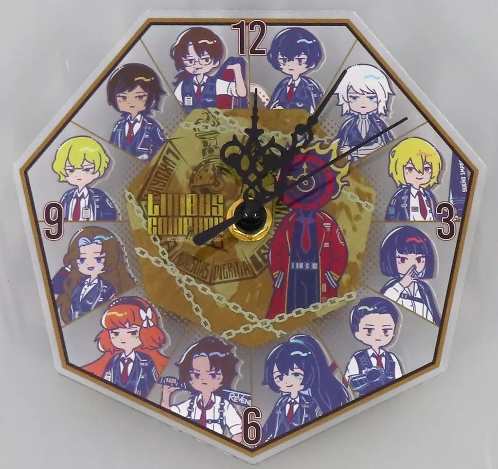 中古】置き時計・掛け時計 デザインB アクリルクロック 「DMM
