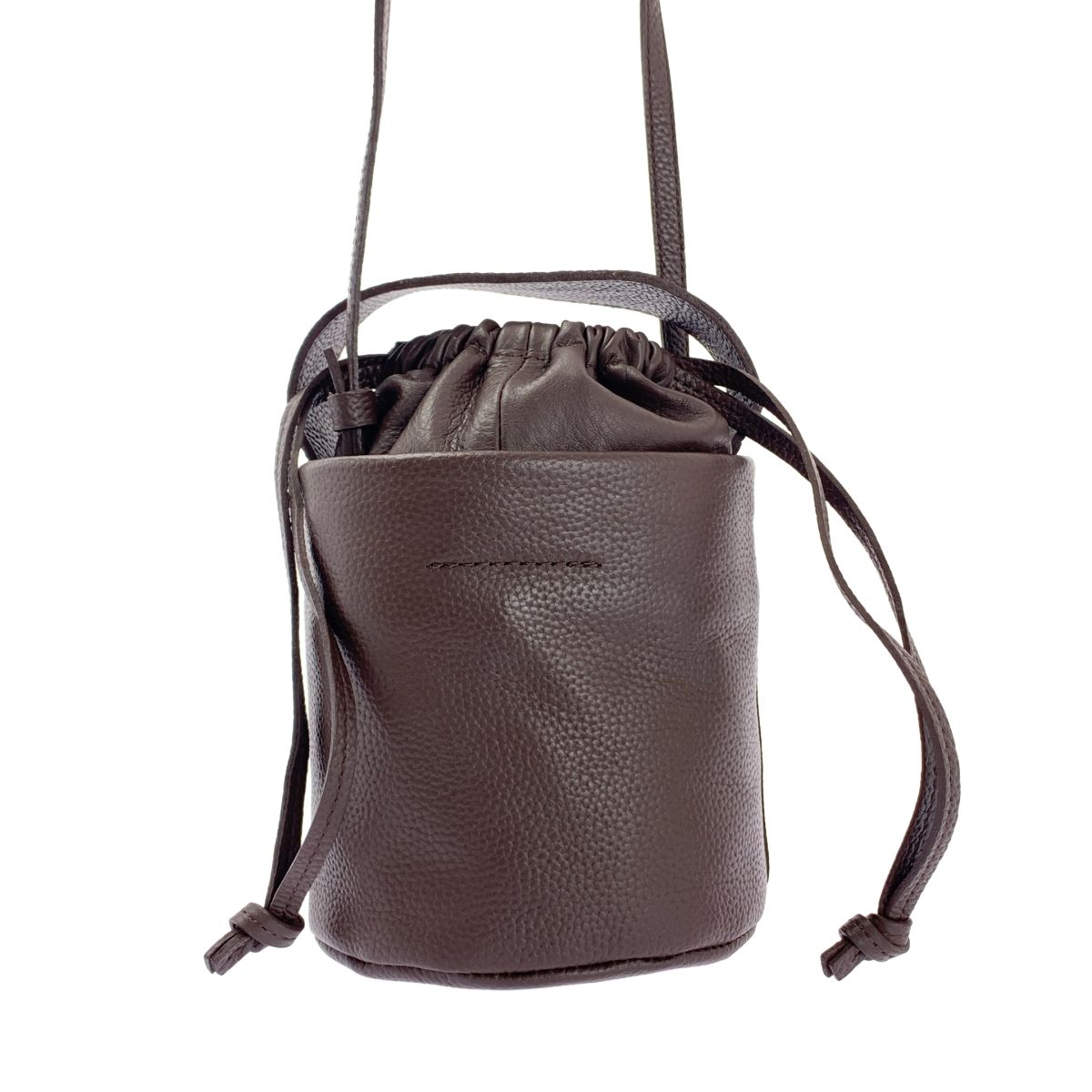 thehighlights ザハイライツ pot レザー 2way ショルダー バッグ ブラウン レディース DECORATOM_COM_BR