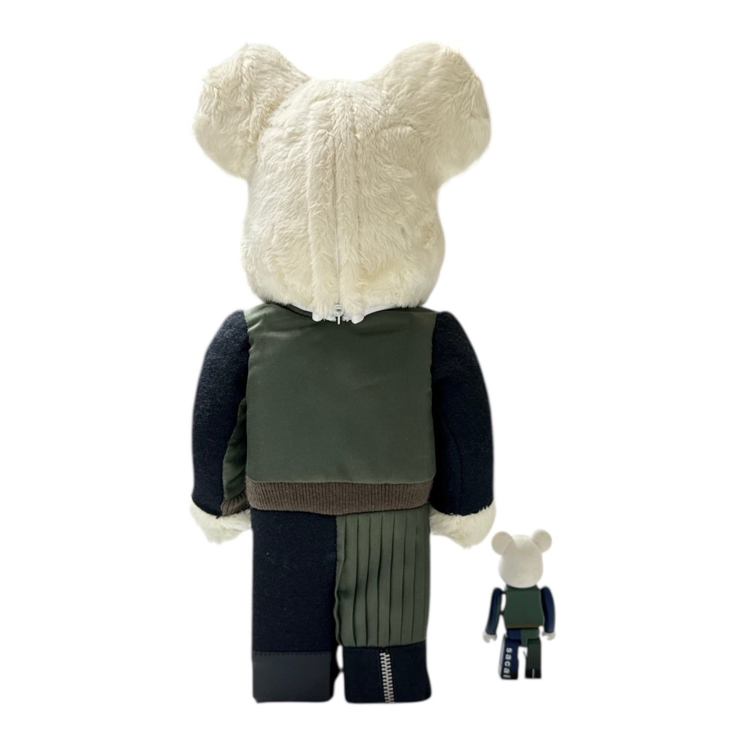MEDICOM TOY Bearbrick x sacai 400％&100%【開封品】 - メルカリ