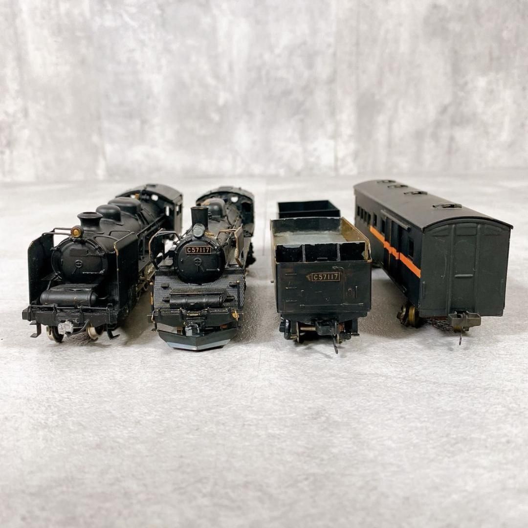W592 Adachi 天賞堂 HOゲージ C57 門鉄型デフ 国鉄蒸気機関車