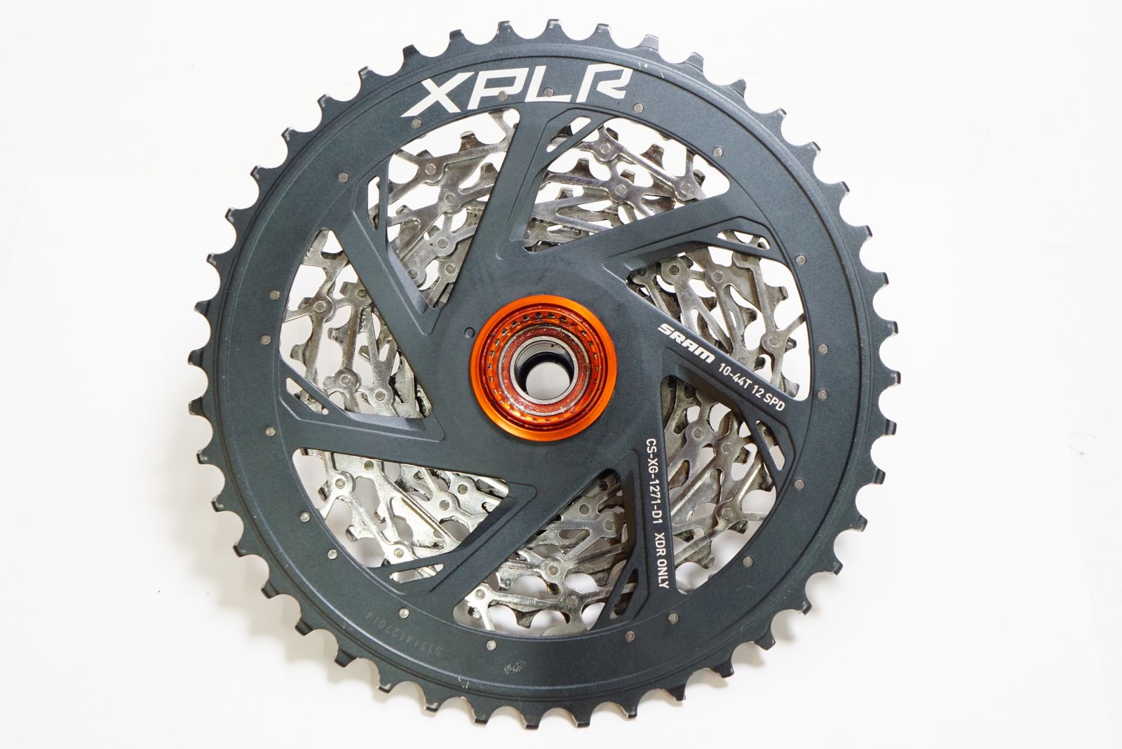 SRAM(スラム) XPLR XG-1271 カセットスプロケット 10-44T(12S) XDR ☆SRAM スラム CS-XG-1271-D1 XPLR 12s 10T-44Tワンピーススプロケット