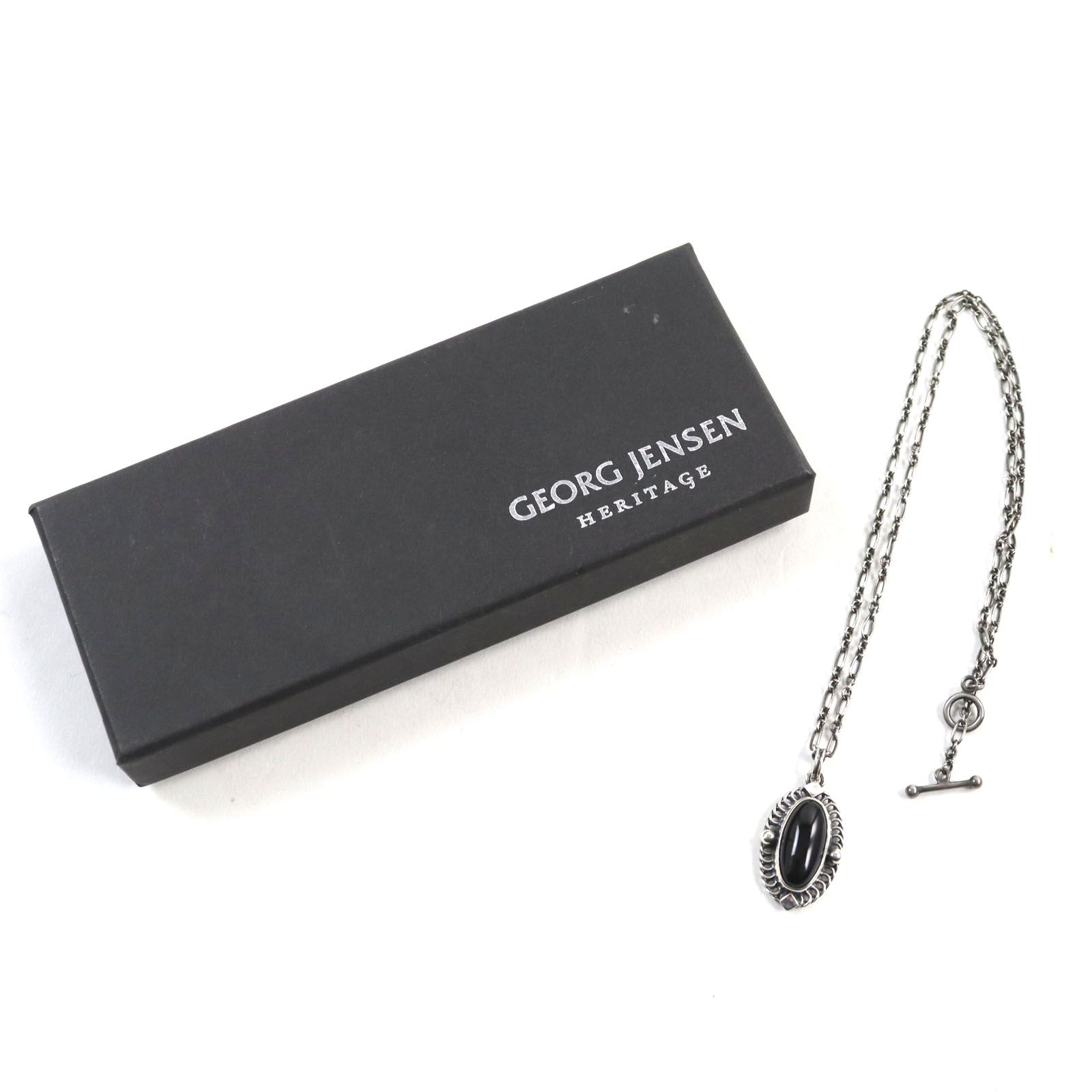 極美品○Georg Jensen ジョージジェンセン 2004 イヤーペンダント 